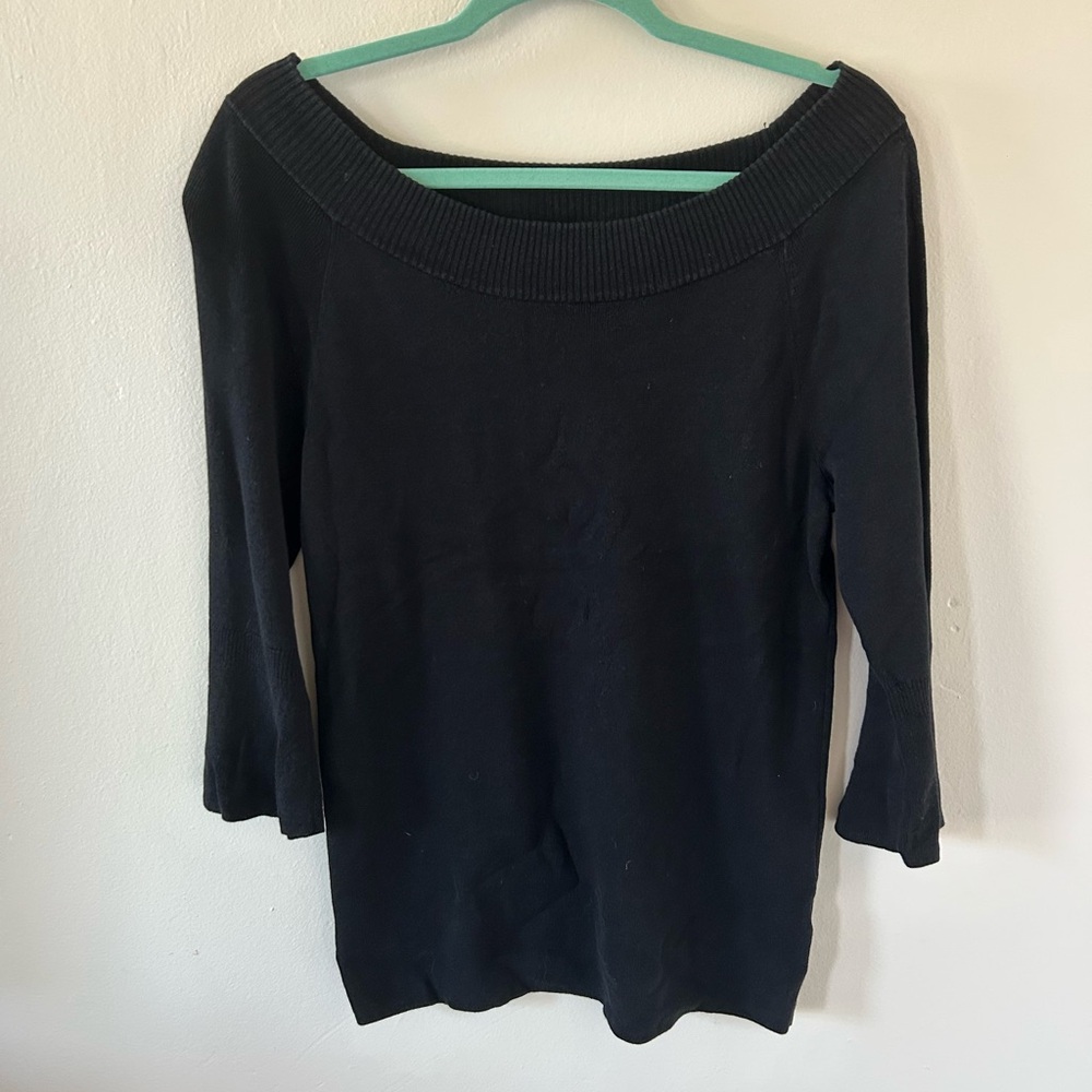 Talbots Black Knit Sweater